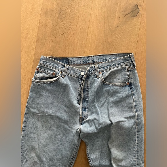 LEVIS VINTAGE 501 Jeans 34L x 32W - Picture 7 of 10